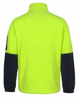 Full Zip Polar Fleece, Hi Vis